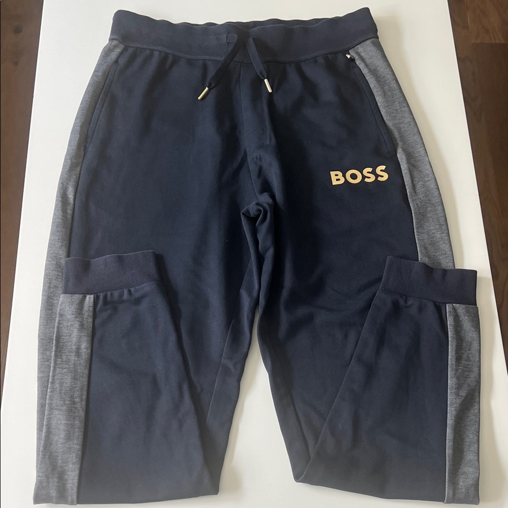 Boss Dark Blue and Gray Tracksuit - Picture 2 of 11